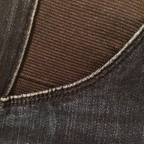 isabel 12 Dark Wash Blue Maternity Skinny Jeans - Picture 16 of 16